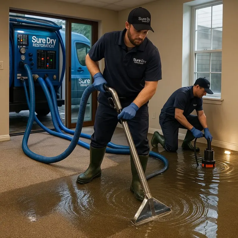 Water Extraction and Removal process in Pleasant Gap, PA